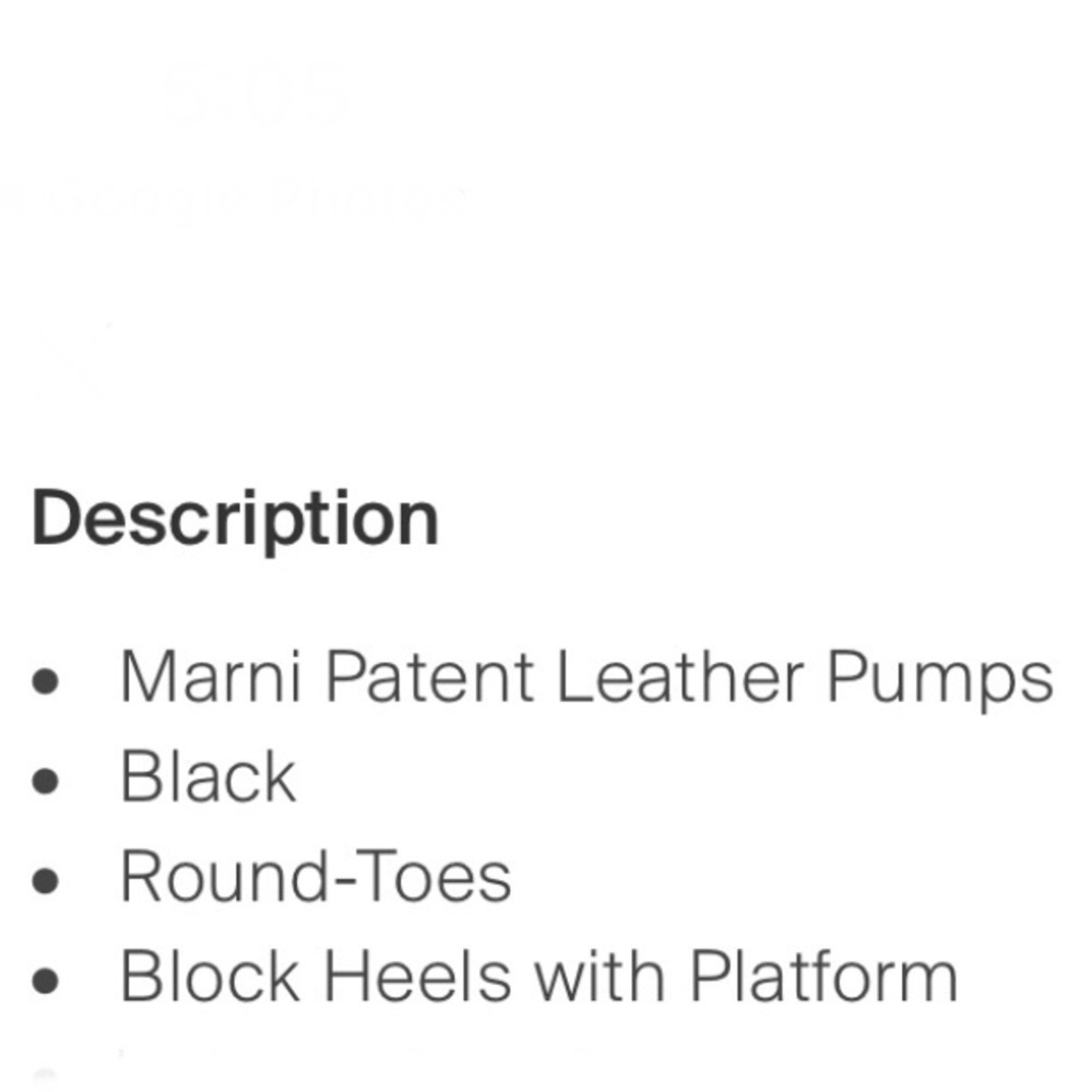 Marni platform patent pumps - Picture 13 of 14